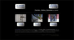 Desktop Screenshot of aludoor.es
